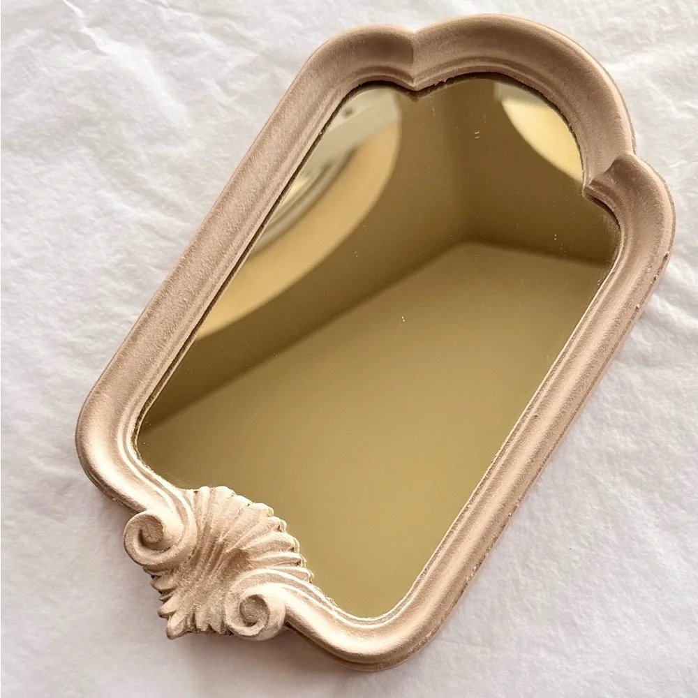 DORATEX Vintage 1965 Italian Wall Mirror Made in Italy Shabby Chic French Prov.